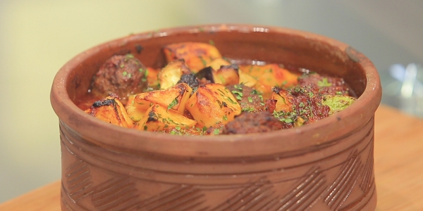 Kofta & Potatoes Casserole